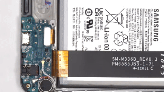 خطوة 7 في تبديل الشاشة سامسونج A23