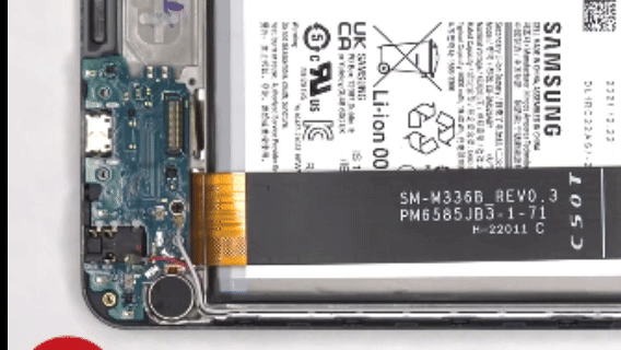 خطوة 9 في تبديل الشاشة سامسونج A23