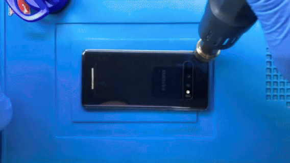 خطوة 2 في تبديل الشاشة سامسونج S10 / S10 PLUS