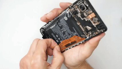 خطوة 14 في تبديل الشاشة poco X6