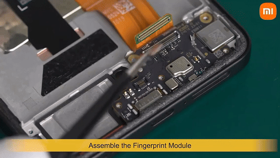 خطوة 30 في تبديل الشاشة poco F6