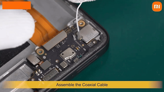 خطوة 32 في تبديل الشاشة poco F6