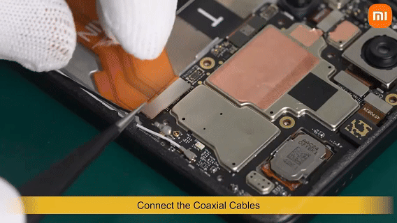 خطوة 36 في تبديل الشاشة poco F6