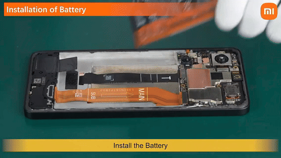 خطوة 50 في تبديل الشاشة poco F6