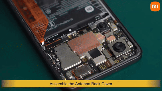 خطوة 52 في تبديل الشاشة poco F6