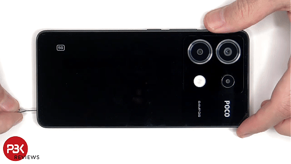 خطوة 1 في تبديل الشاشة poco X6