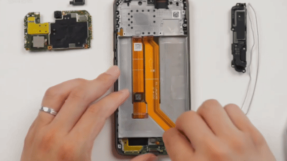 خطوة 60 في تبديل شاشة HONOR X9D (X70)