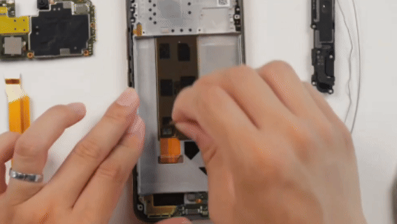 خطوة 69 في تبديل شاشة HONOR X9D (X70)