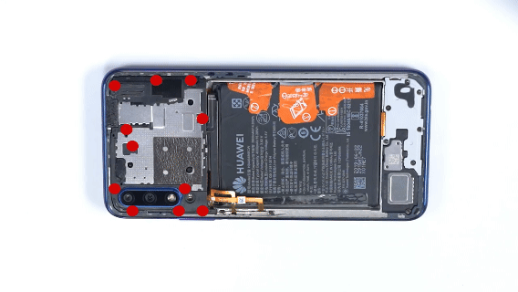 خطوة 3 في تبديل شاشة HONOR X9