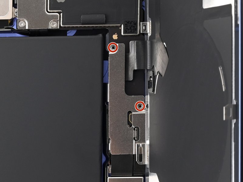 خطوة 38 في تبديل سماعة الأذن IPHNOE 16 PLUS